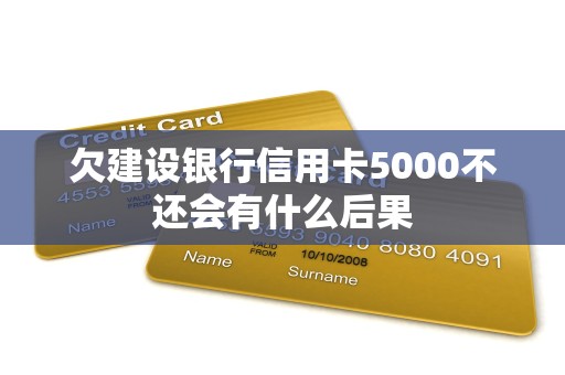 欠建设银行信用卡5000不还会有什么后果 欠建设银行信用卡5000不还会有什么后果