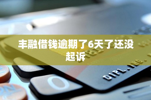 丰融借钱逾期了6天了还没起诉