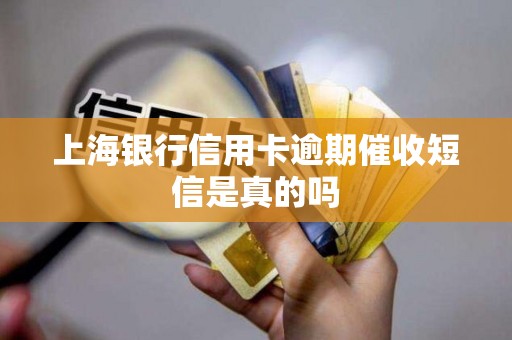 上海银行信用卡逾期催收短信是真的吗