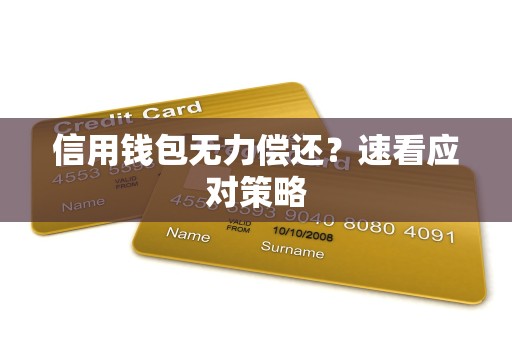 信用钱包无力偿还？速看应对策略