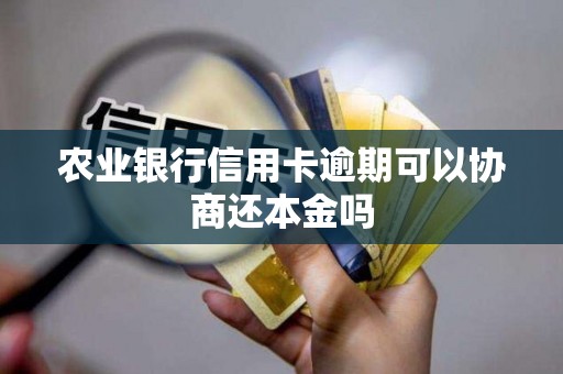 农业银行信用卡逾期可以协商还本金吗 农业银行信用卡逾期可以协商还本金吗