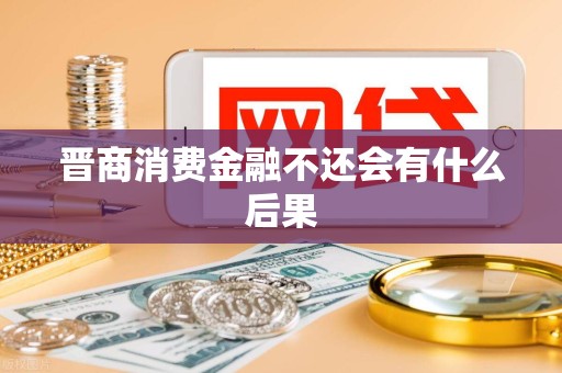 晋商消费金融不还会有什么后果