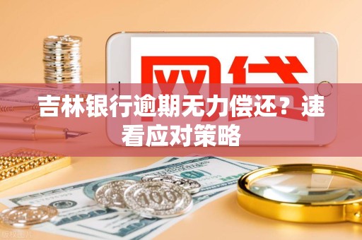 吉林银行逾期无力偿还？速看应对策略