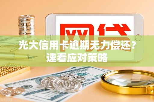 光大信用卡逾期无力偿还？速看应对策略