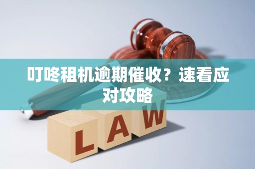 叮咚租机逾期催收？速看应对攻略