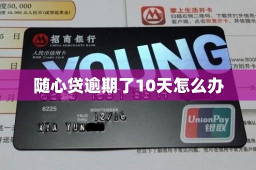 随心贷逾期了10天怎么办