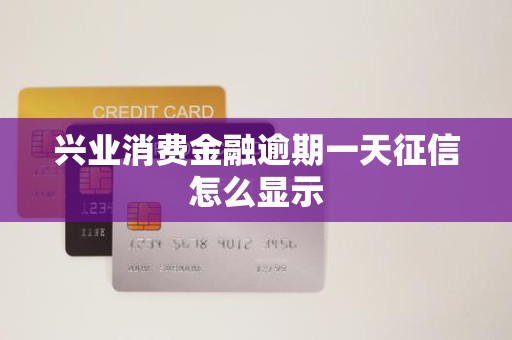 兴业消费金融逾期一天征信怎么显示