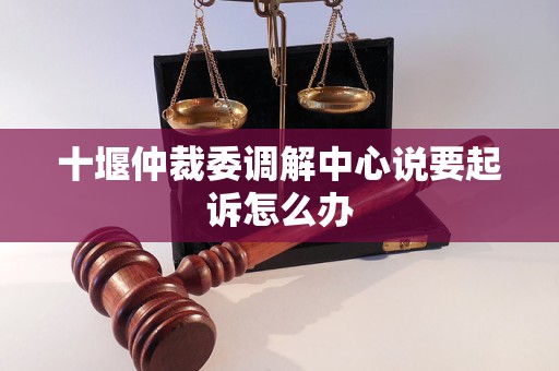 十堰仲裁委调解中心说要起诉怎么办 十堰仲裁委调解中心说要起诉怎么办