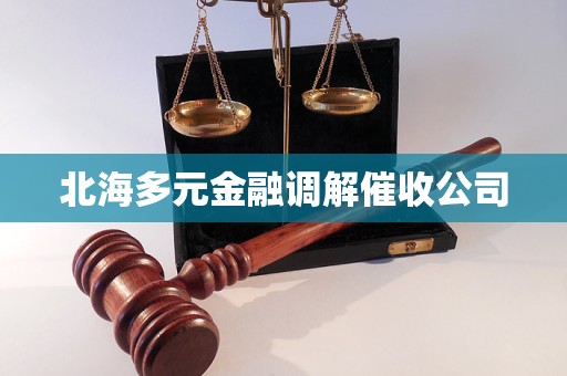 北海多元金融调解催收公司