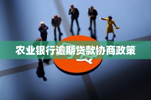 农业银行逾期贷款协商政策