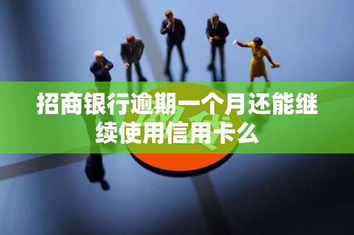 招商银行逾期一个月还能继续使用信用卡么