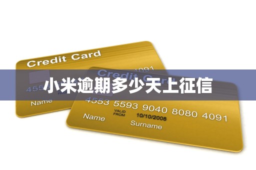 小米逾期多少天上征信