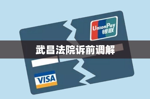 武昌法院诉前调解