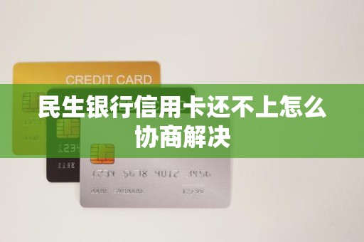 民生银行信用卡还不上怎么协商解决