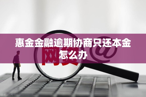 惠金金融逾期协商只还本金怎么办 惠金金融逾期协商只还本金怎么办