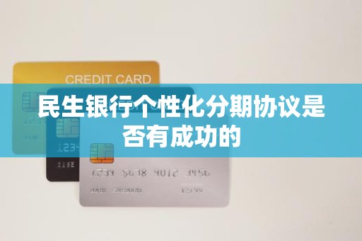 民生银行个性化分期协议是否有成功的