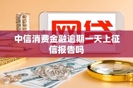 中信消费金融逾期一天上征信报告吗