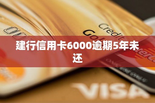 建行信用卡6000逾期5年未还 建行信用卡6000逾期5年未还