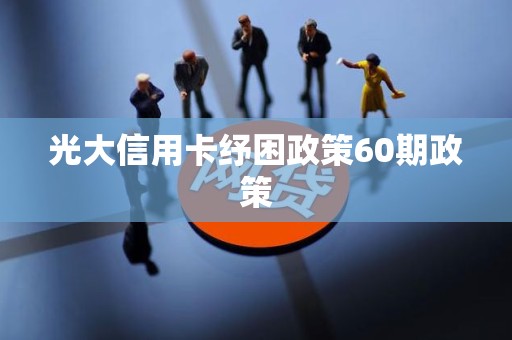 光大信用卡纾困政策60期政策