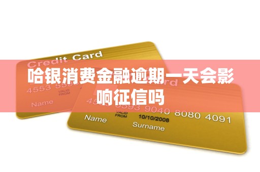 哈银消费金融逾期一天会影响征信吗