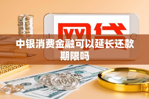 中银消费金融可以延长还款期限吗