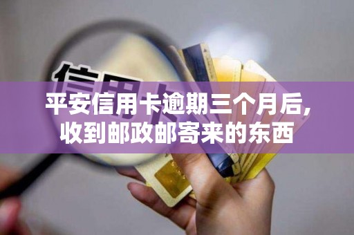 平安信用卡逾期三个月后,收到邮政邮寄来的东西