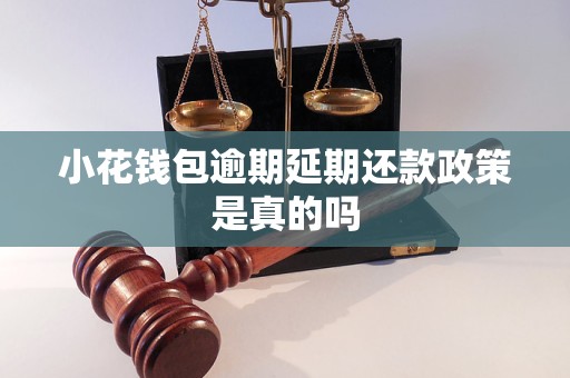 小花钱包逾期延期还款政策是真的吗
