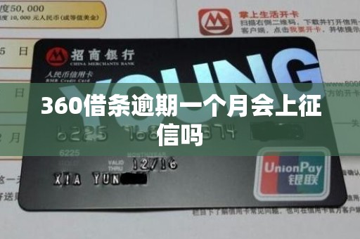 360借条逾期一个月会上征信吗 360借条逾期一个月会上征信吗