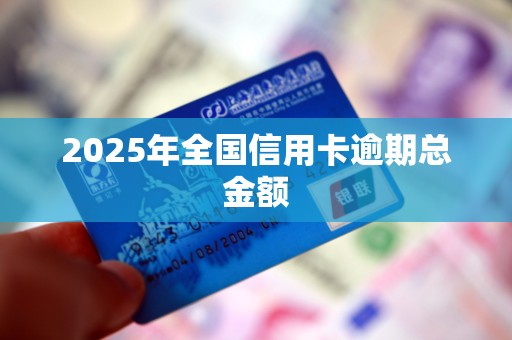 2025年全国信用卡逾期总金额