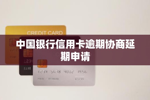 中国银行信用卡逾期协商延期申请