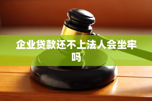 企业贷款还不上法人会坐牢吗