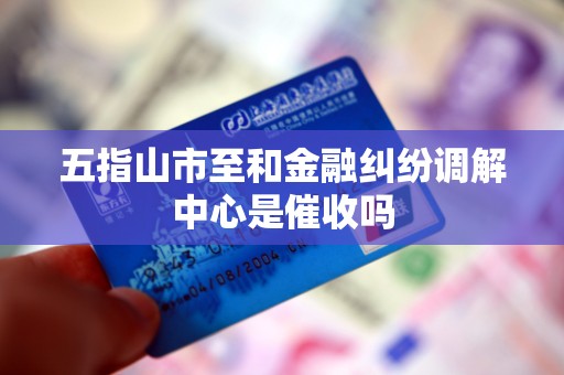 五指山市至和金融纠纷调解中心是催收吗