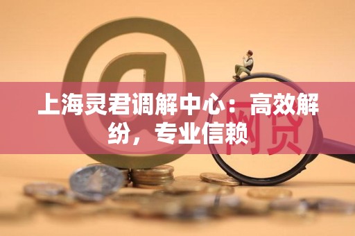 上海灵君调解中心：高效解纷，专业信赖