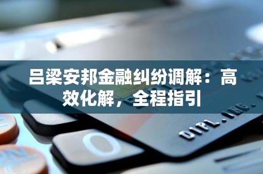 吕梁安邦金融纠纷调解：高效化解，全程指引