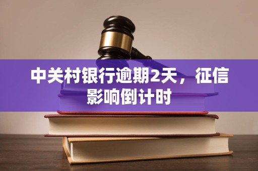 中关村银行逾期2天，征信影响倒计时