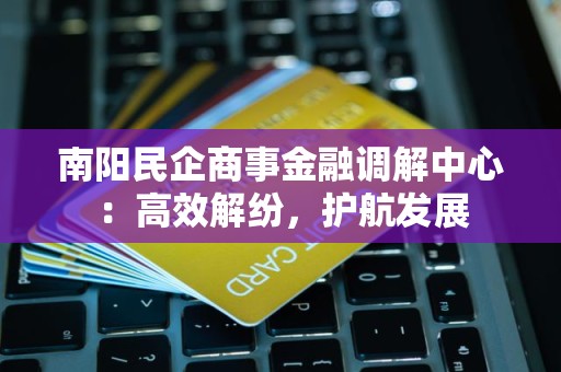 南阳民企商事金融调解中心：高效解纷，护航发展