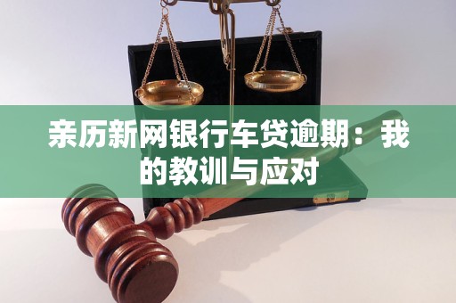 亲历新网银行车贷逾期：我的教训与应对