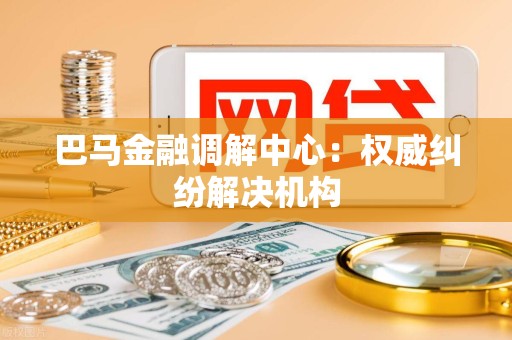 巴马金融调解中心：权威纠纷解决机构