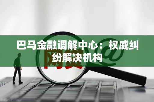 巴马金融调解中心：权威纠纷解决机构