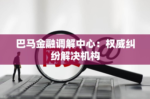 巴马金融调解中心：权威纠纷解决机构