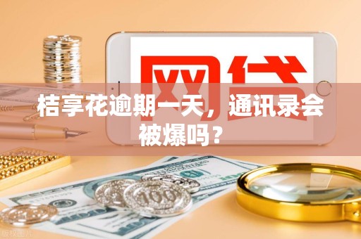 桔享花逾期一天，通讯录会被爆吗？