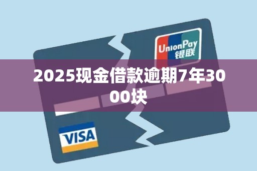 2025现金借款逾期7年3000块