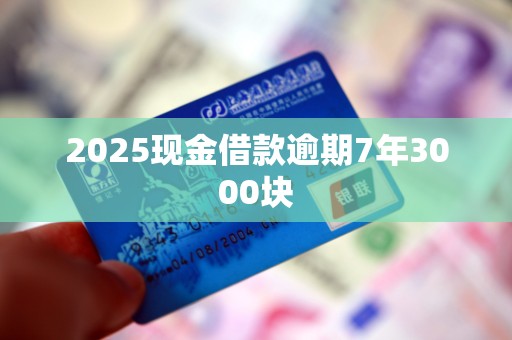 2025现金借款逾期7年3000块