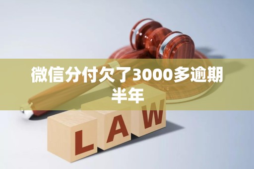 微信分付欠了3000多逾期半年