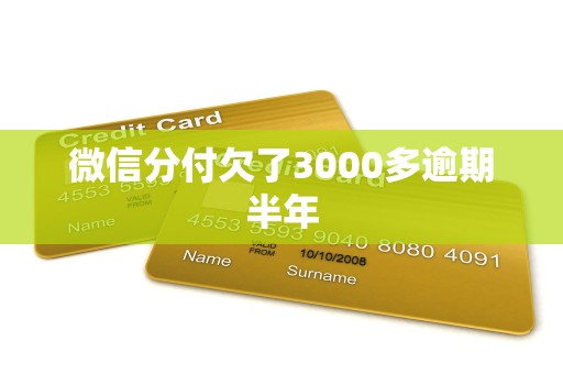 微信分付欠了3000多逾期半年