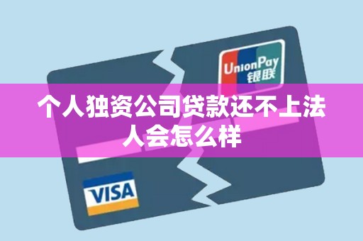 个人独资公司贷款还不上法人会怎么样