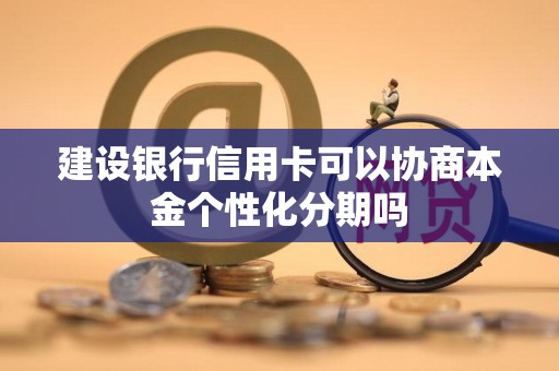 建设银行信用卡可以协商本金个性化分期吗