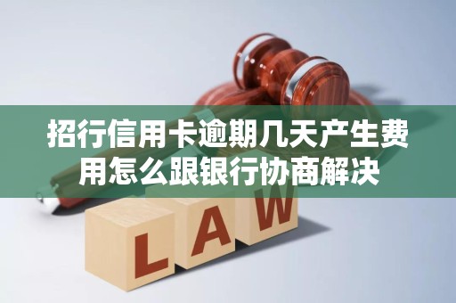 招行信用卡逾期几天产生费用怎么跟银行协商解决