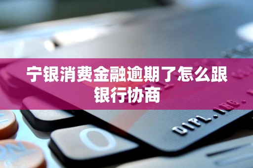 宁银消费金融逾期了怎么跟银行协商