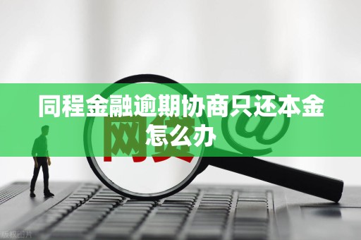 同程金融逾期协商只还本金怎么办